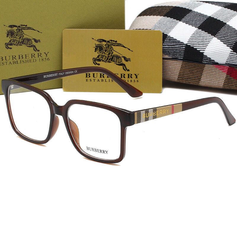 Gafas unisex retro cuadradas a cuadros