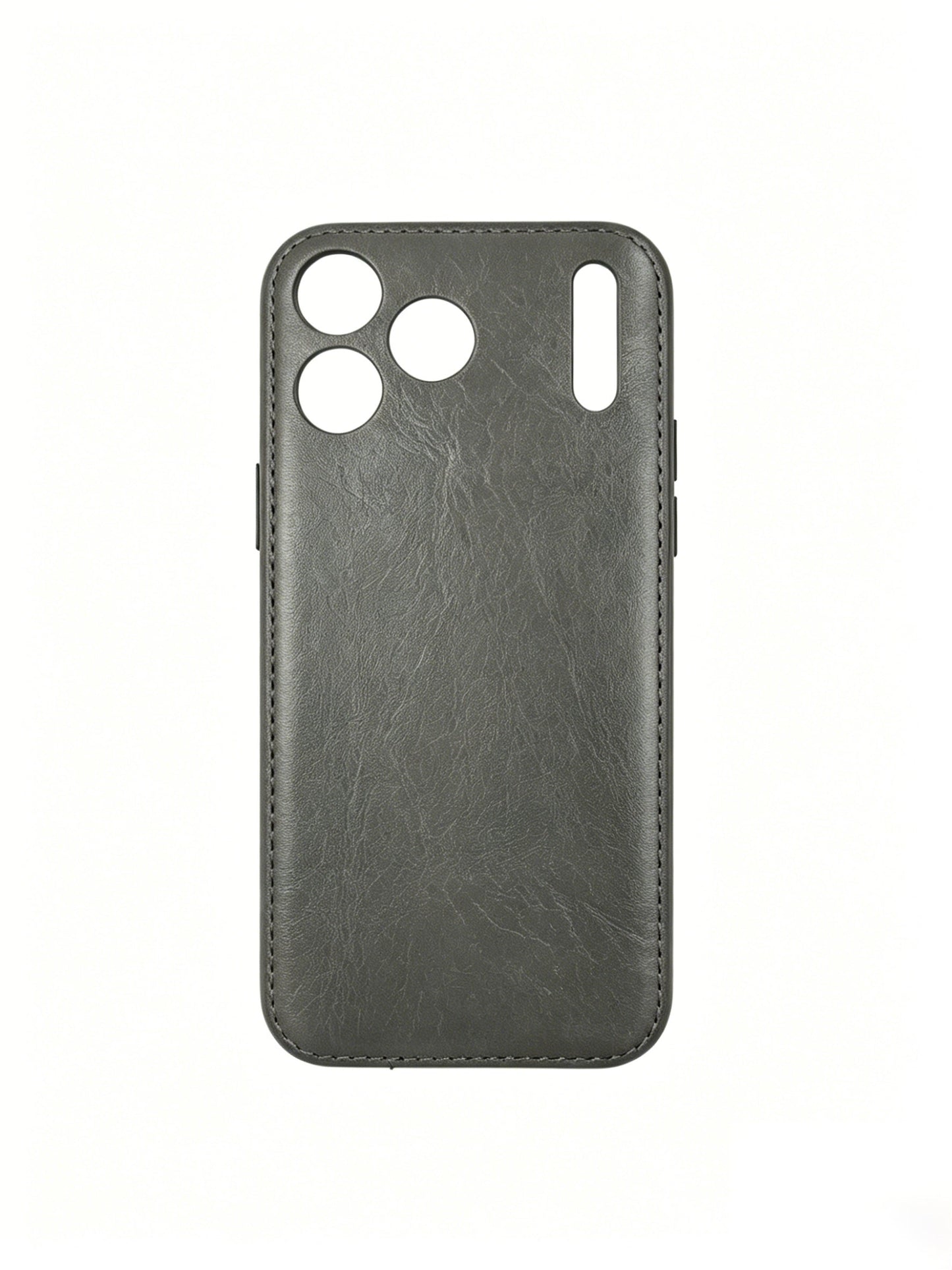 Kakavy Handcrafted Vegetable-Tanned Leather iPhone Case - Vintage Patina Edition detail image 5