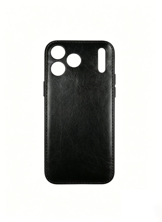 Kakavy Handcrafted Vegetable-Tanned Leather iPhone Case - Vintage Patina Edition detail image 2
