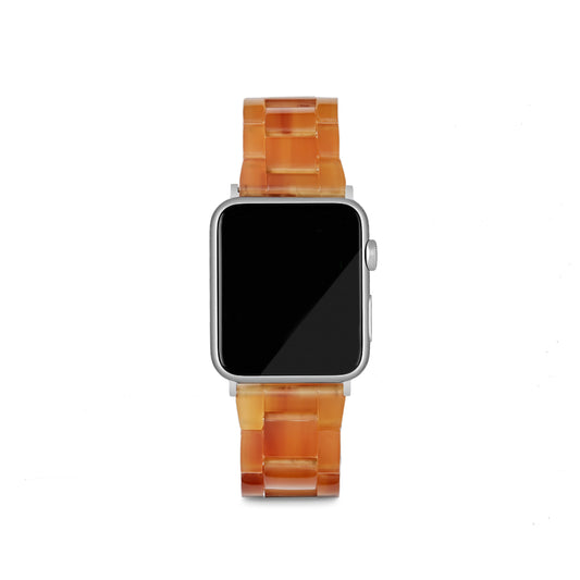 Řemínek Apple Watch v koňaku