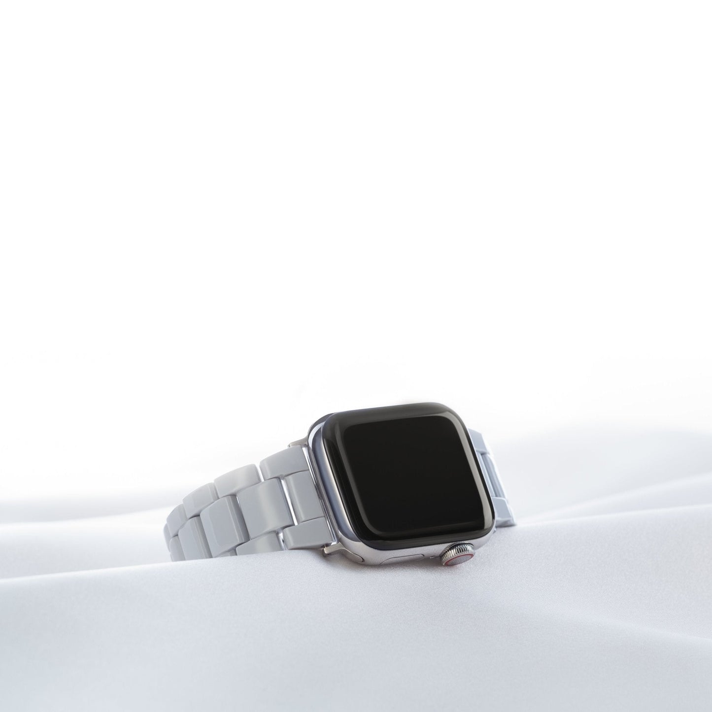 Apple Watch-band i ljusgrå färg