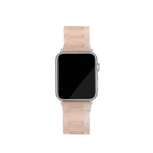 Řemínek Apple Watch ve světle růžové barvě