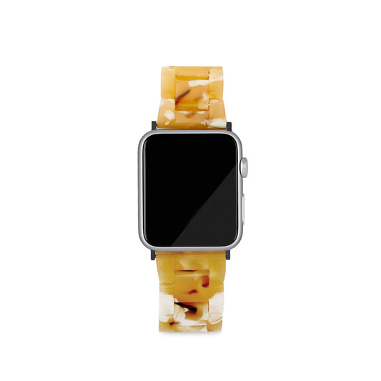 Řemínek na Apple Watch v barvě Mango Tortoise