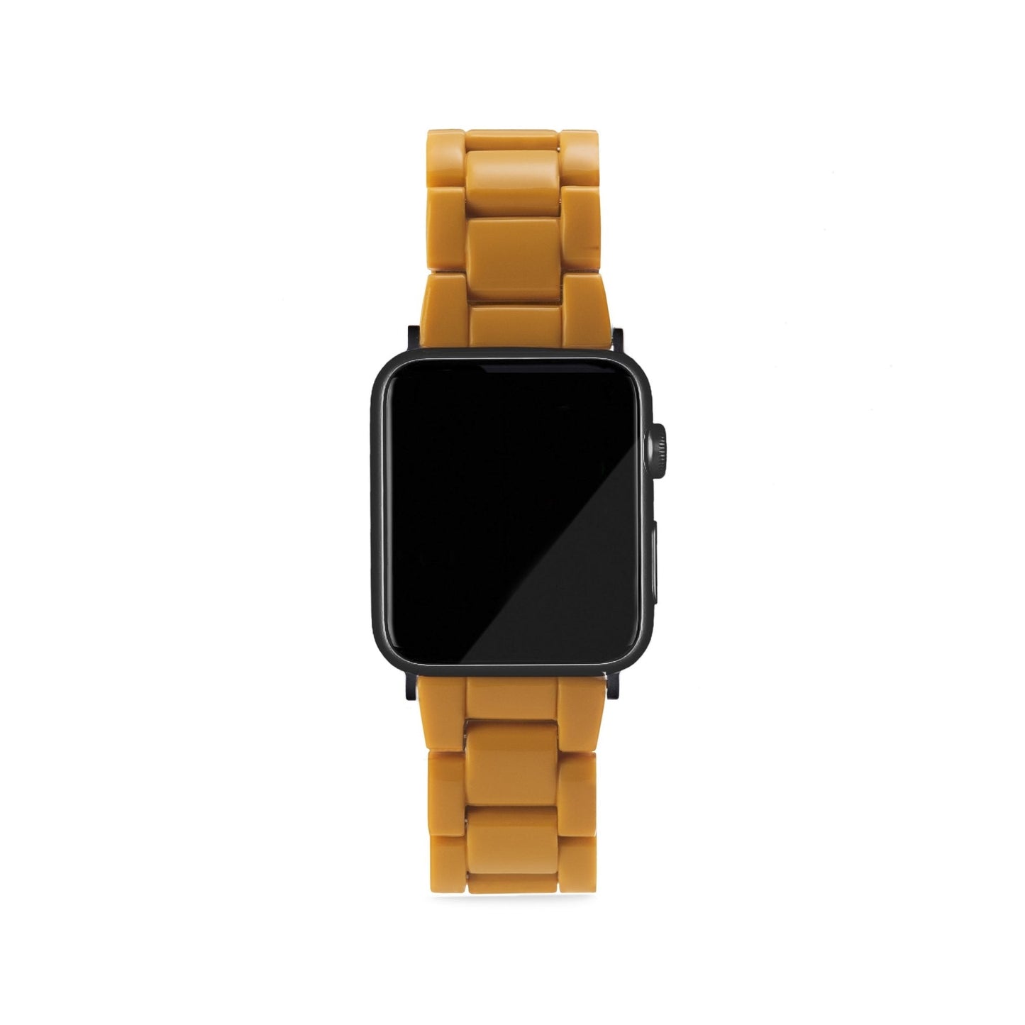 Pásek na Apple Watch v okrové barvě