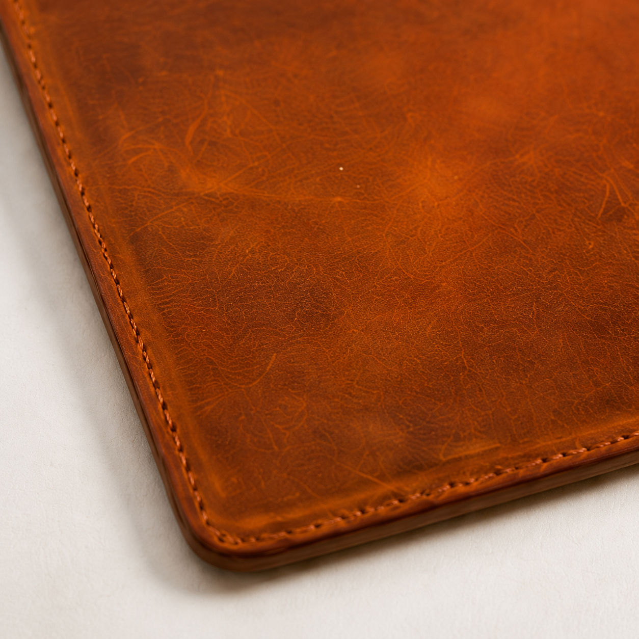 Handcrafted Leather MacBook Sleeve (Fits 13–16 inch laptops)
