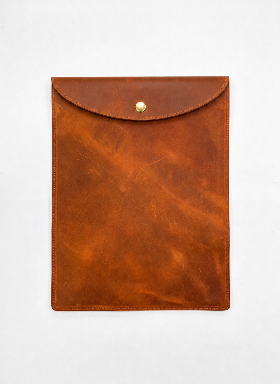 Handcrafted Leather MacBook Sleeve (Fits 13–16 inch laptops)