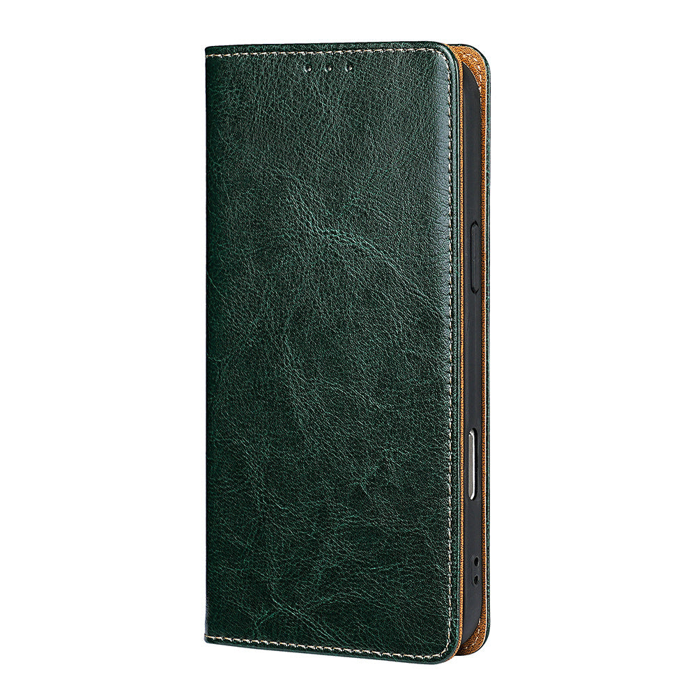 KAKAVY Genuine Full-Grain Cowhide Leather Wallet Phone Case detail image 9